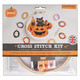 Simply Make Cross Stitch Kit - Cat & Pumpkin