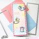 Heffy Doodle Fluffy Puffy Unicorns Stamps example project by Davina Cantrell using Fluffy Puffy Unicorns Dies and Stamps, and Slimline Trio Die