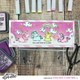 Heffy Doodle Fluffy Puffy Unicorns Stamp example project by Davina Cantrell using Fluffy Puffy Unicorns Dies and Stamps, and Slimline Trio Die