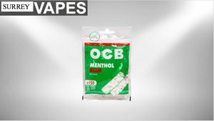 OCB Menthol Slim 6mm Filters OCB Menthol Slim 6mm Filters
