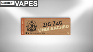 Zig Zag Unbleached 1 1/4 - 50 Papers Zig Zag Unbleached 1 1/4 - 50 Papers