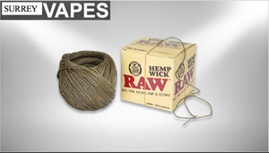 Raw Hemp Wick 100ft