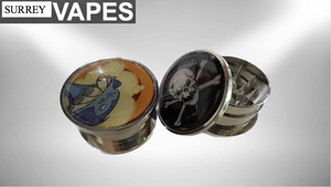 Printed Metal Grinder 2" - 3 Piece