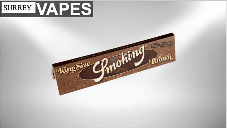 Smoking Brown Unbleached Rolling Papers