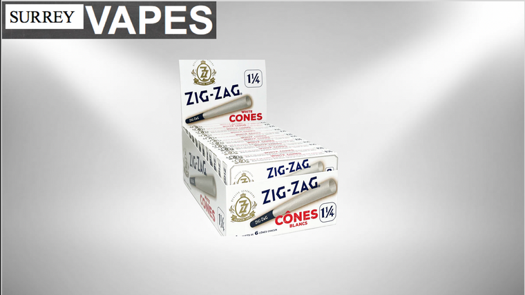 Zig Zag Cones 6PC 11/4