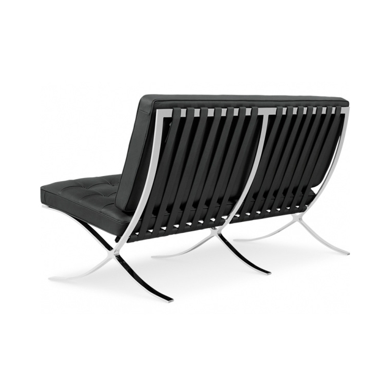 Barcelona chair 2 seater best sale