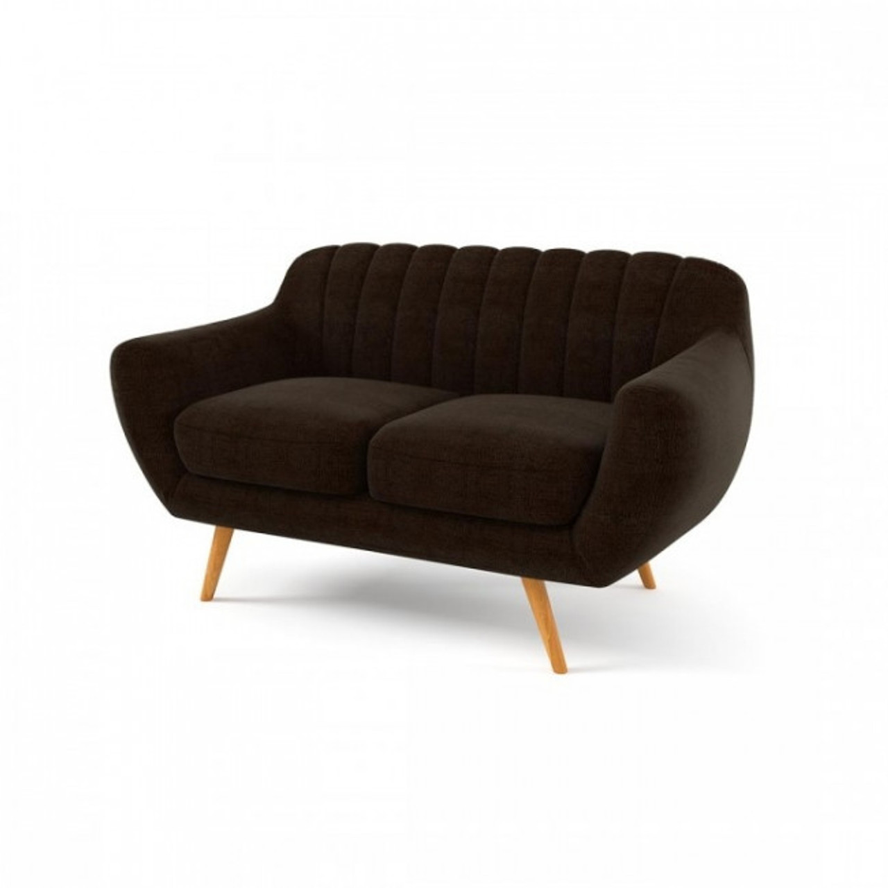 Islington 2 Seater Sofa Fabric Sixties Style Star Design UK