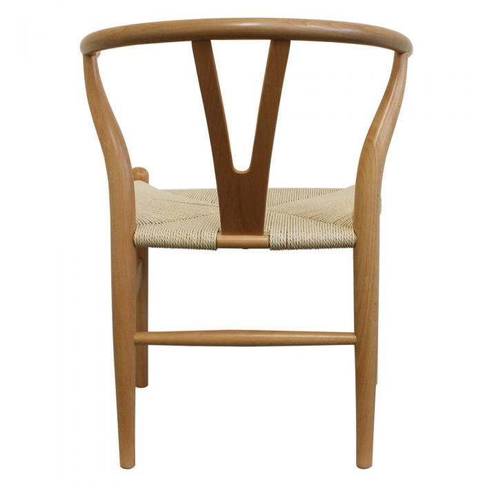 Wishbone Chair Natural Cord Style Star Design UK