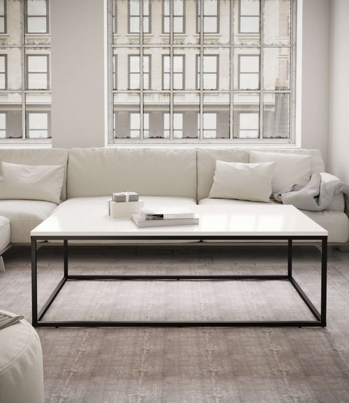 Electra Coffee Table White High Gloss