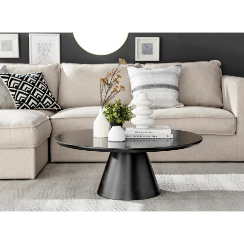 Dixon Black Semi-Gloss Coffee Table