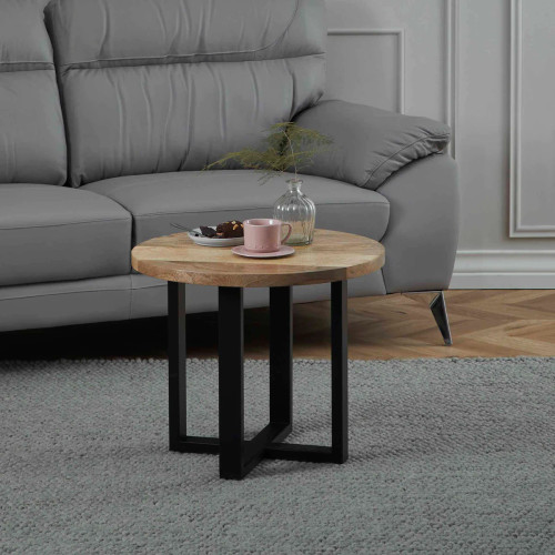 Brewington Coffee Table with Black Legs