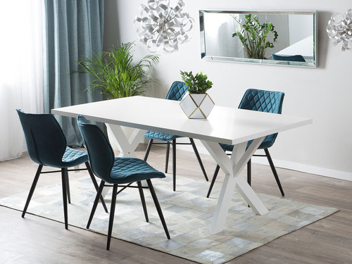 Scandinavian Style White Dining table 180 cm