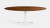 Saarinen Tulip Table Walnut Oval 199cm