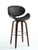 Windsor Black & Walnut Bar Stool