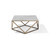 Roscoe Coffee Table Marble Effect - Golden Frame