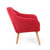 Coral Scandinavian Style Lounge Chair