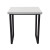 Small Cosy square table 70cm Diameter - Colour Variation