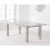 Chateau Gloss Extending Dining Table 160-220cm  Light Grey