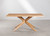 Oslo Rectangular Wooden Dining Table 180cm Length