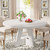 Nordic Farmhouse Dining Table 120cm Round