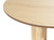 Light Ash Wood Cylindrical Dining Table 120 cm Round