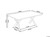Black Scandinavian Style Dining table 180 cm