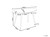 MDF Dining Table With White Marble Carrara Shade