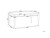 Navaro Brown Wood Dining Table 160 cm Length