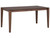 Navaro Brown Wood Dining Table 160 cm Length