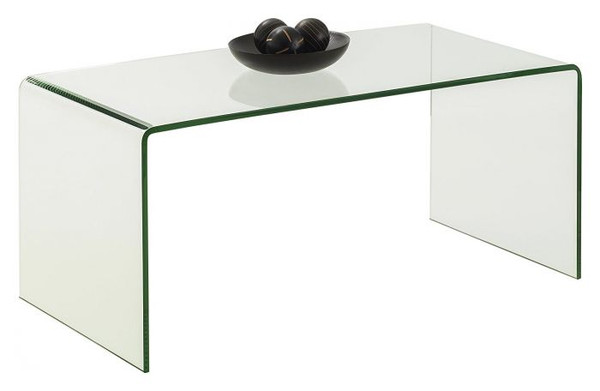 Murano Bent Glass Coffee Table