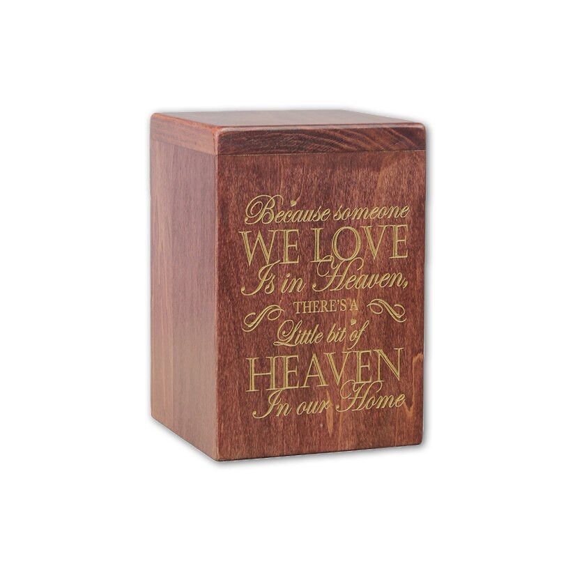 photo cube urn
