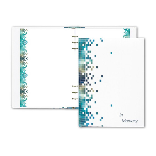 Lifetime Expressions Funeral Stationery Memorial Pixels Teen Boy Guest Register Book with Blank Pages RB453 LE Lifetime Expressions Funeral Stationery Memorial Pixels Teen Boy Guest Register Book with Blank Pages RB453 LE