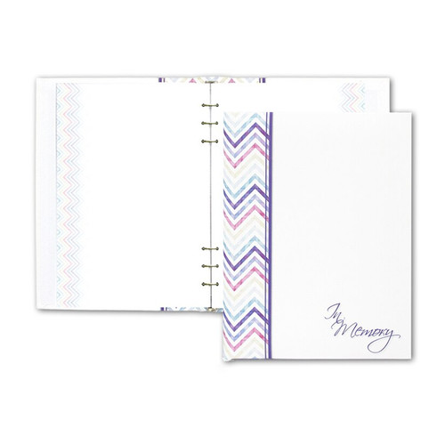 Lifetime Expressions Chevron Teen Girl Funeral Stationery Memorial Guest Register Book with Blank Pages RB452-LE Lifetime Expressions Chevron Teen Girl Funeral Stationery Memorial Guest Register Book with Blank Pages RB452-LE