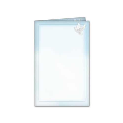 Lifetime Expressions Peaceful Dove Funeral Stationery Memorial Church Bulletin Blank LE155-CB Lifetime Expressions Peaceful Dove Funeral Stationery Memorial Church Bulletin Blank LE155-CB