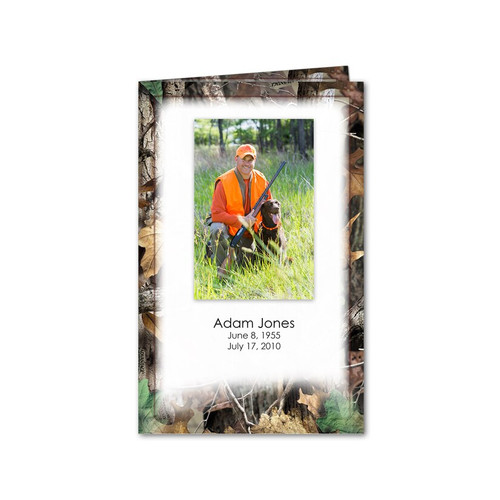 Lifetime Expressions Realtree Advantage Timber Camo Funeral Stationery Memorial Church Bulletin LE413-CB Lifetime Expressions Realtree Advantage Timber Camo Funeral Stationery Memorial Church Bulletin LE413-CB