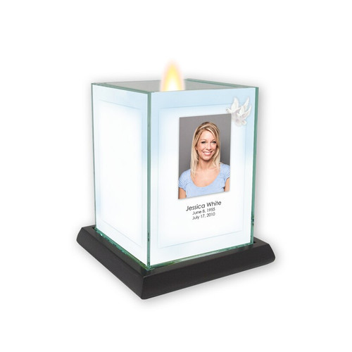 Lifetime Expressions Peaceful Dove Square Candle Inserts - candle not included Lifetime Expressions Peaceful Dove Square Candle Inserts - candle not included