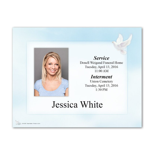 Lifetime Expressions Peaceful Dove Funeral Stationery Directory Sign Kit KIT-LE155-DS Lifetime Expressions Peaceful Dove Funeral Stationery Directory Sign Kit KIT-LE155-DS