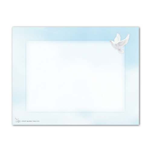Lifetime Expressions Peaceful Dove Funeral Stationery Directory Sign Kit Blank KIT-LE155-DS Lifetime Expressions Peaceful Dove Funeral Stationery Directory Sign Kit Blank KIT-LE155-DS