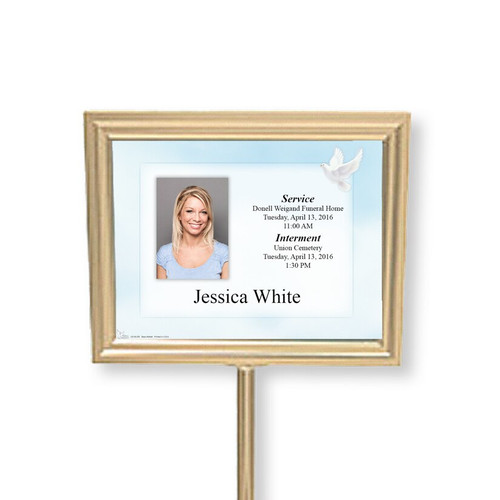 Lifetime Expressions Peaceful Dove Funeral Stationery Directory Sign Kit on Sign KIT-LE155-DS Lifetime Expressions Peaceful Dove Funeral Stationery Directory Sign Kit on Sign KIT-LE155-DS