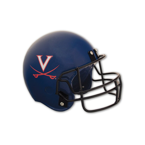University of Virginia Helmet Shaped Blue Memorial Cremation Urn URN-H-CLC-UVB