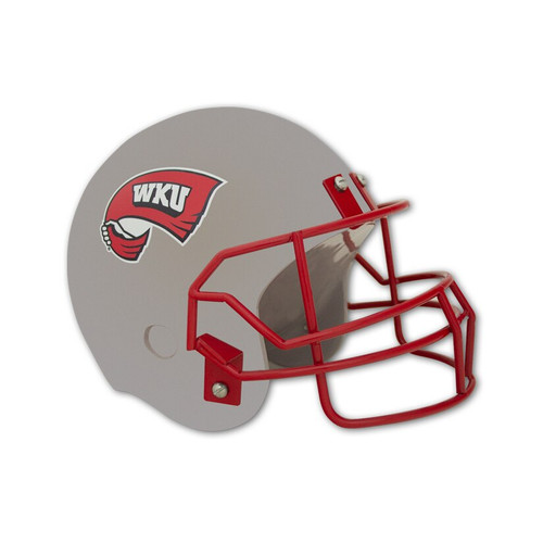 Western Kentucky University Helmet Shaped Blue Memorial Cremation Urn URN-H-CLC-WKU