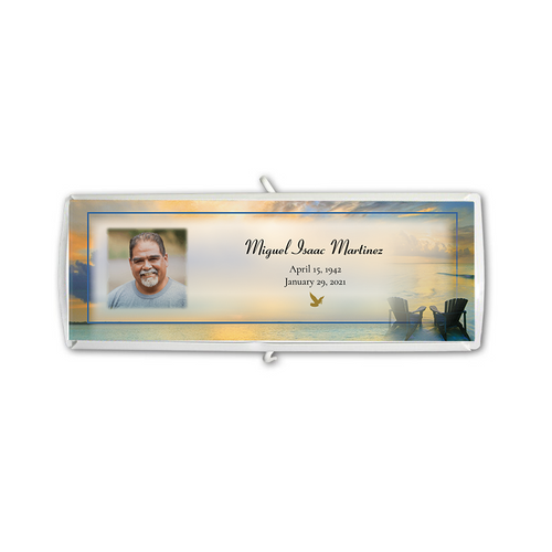 Lifetime Expressions Beach Funeral Stationery Memorial Grave Marker Card Kit on another Style of Grave Marker KIT-LE337-GM Lifetime Expressions Beach Funeral Stationery Memorial Grave Marker Card Kit on another Style of Grave Marker KIT-LE337-GM