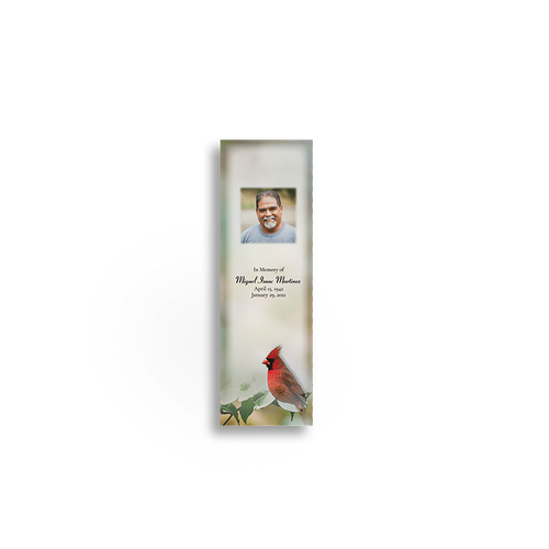 Lifetime Expressions Cardinal Funeral Stationery Memorial Bookmark Single LE907-BK Lifetime Expressions Cardinal Funeral Stationery Memorial Bookmark Single LE907-BK