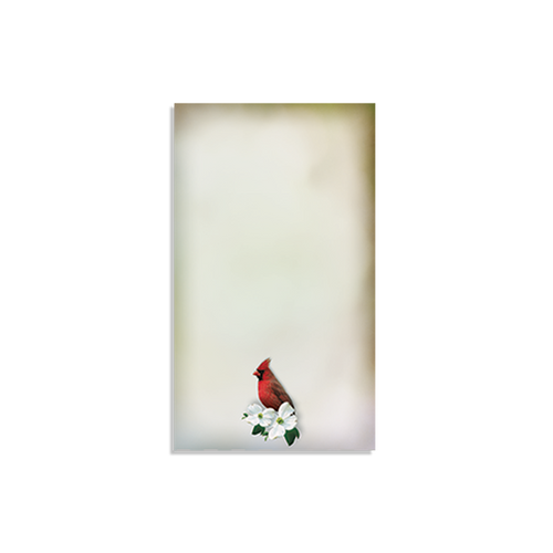 Lifetime Expressions Cardinal Funeral Stationery Memorial Prayer Card Blank Single LE907-PC Lifetime Expressions Cardinal Funeral Stationery Memorial Prayer Card Blank Single LE907-PC