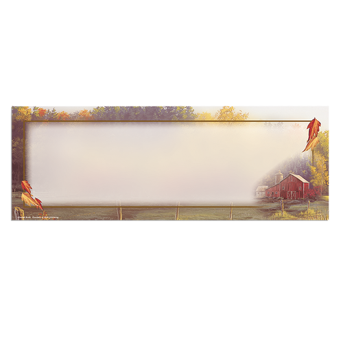 Lifetime Expressions Autumn Farm Funeral Stationery Memorial Grave Marker Card Kit Blank KIT-LE538-GM Lifetime Expressions Autumn Farm Funeral Stationery Memorial Grave Marker Card Kit Blank KIT-LE538-GM