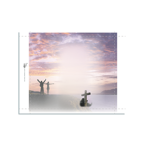 Lifetime Expressions I can only imagine Funeral Stationery Memorial Large Round Candle Card Kit KIT-LE327-CL Blank Lifetime Expressions I can only imagine Funeral Stationery Memorial Large Round Candle Card Kit KIT-LE327-CL Blank