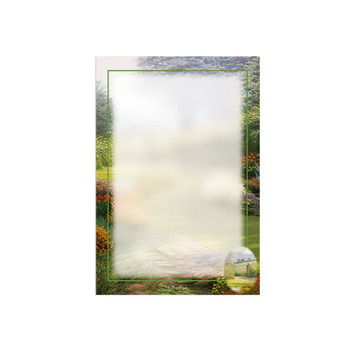Lifetime Expressions Garden Edge Funeral Stationery Memorial Interior Pages Kit KIT-LE260-INT Lifetime Expressions Garden Edge Funeral Stationery Memorial Interior Pages Kit KIT-LE260-INT