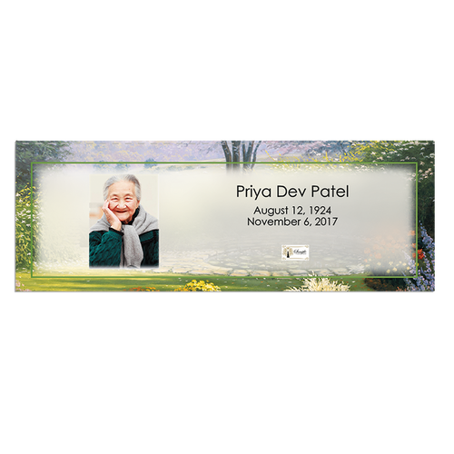 Lifetime Expressions Garden Edge Funeral Stationery Memorial Grave Marker Card Kit KIT-LE260-GM Lifetime Expressions Garden Edge Funeral Stationery Memorial Grave Marker Card Kit KIT-LE260-GM