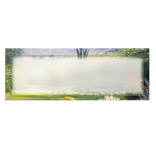 Lifetime Expressions Garden Edge Funeral Stationery Memorial Grave Marker Card Kit Blank KIT-LE260-GM Lifetime Expressions Garden Edge Funeral Stationery Memorial Grave Marker Card Kit Blank KIT-LE260-GM
