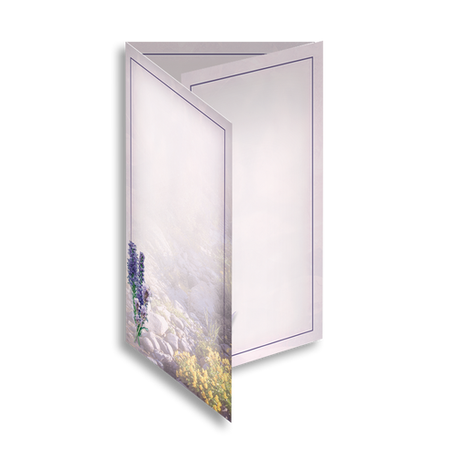 Lifetime Expressions Wildflowers Funeral Stationery Memorial Service Record Trifold Folder Blank LE369-TF Lifetime Expressions Wildflowers Funeral Stationery Memorial Service Record Trifold Folder Blank LE369-TF